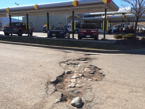 Time To Repair Potholes In Colorado Springs